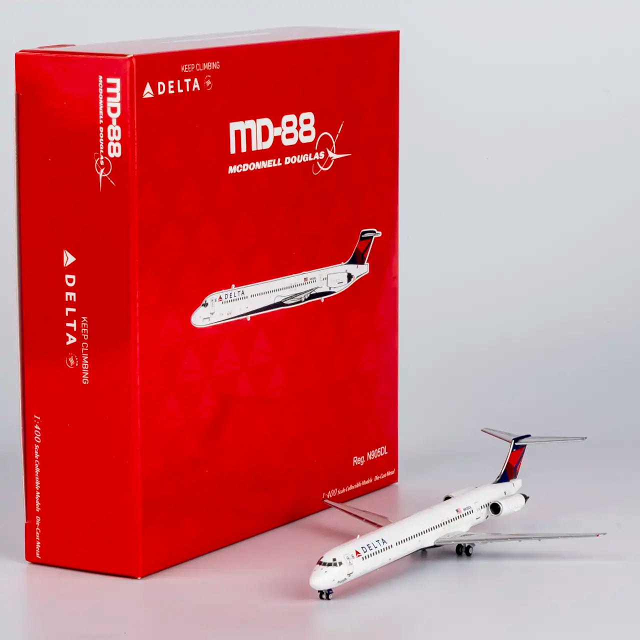 NG Models 1:400 Delta Air Lines McDonnell Douglas MD-88 N905DL 83013