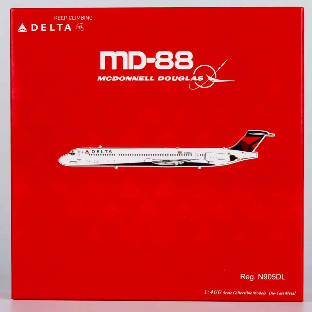 NG Models 1:400 Delta Air Lines McDonnell Douglas MD-88 N905DL 83013