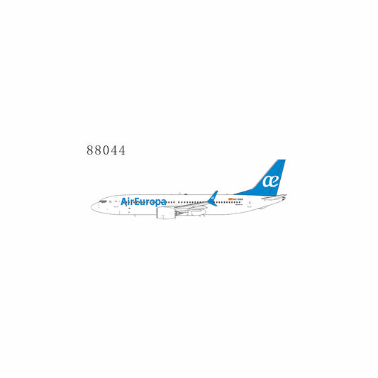 Pre-Order NG Models 1:400 Air Europa Boeing 737 MAX 8 EC-OGS "1st 737 MAX 8 for UX" 88044