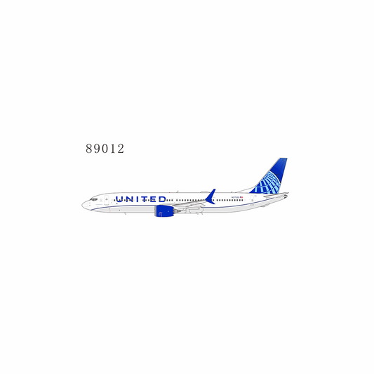 NG Models 1:400 United Airlines 737 MAX 9 N27520 Blue Evo livery NG 89012