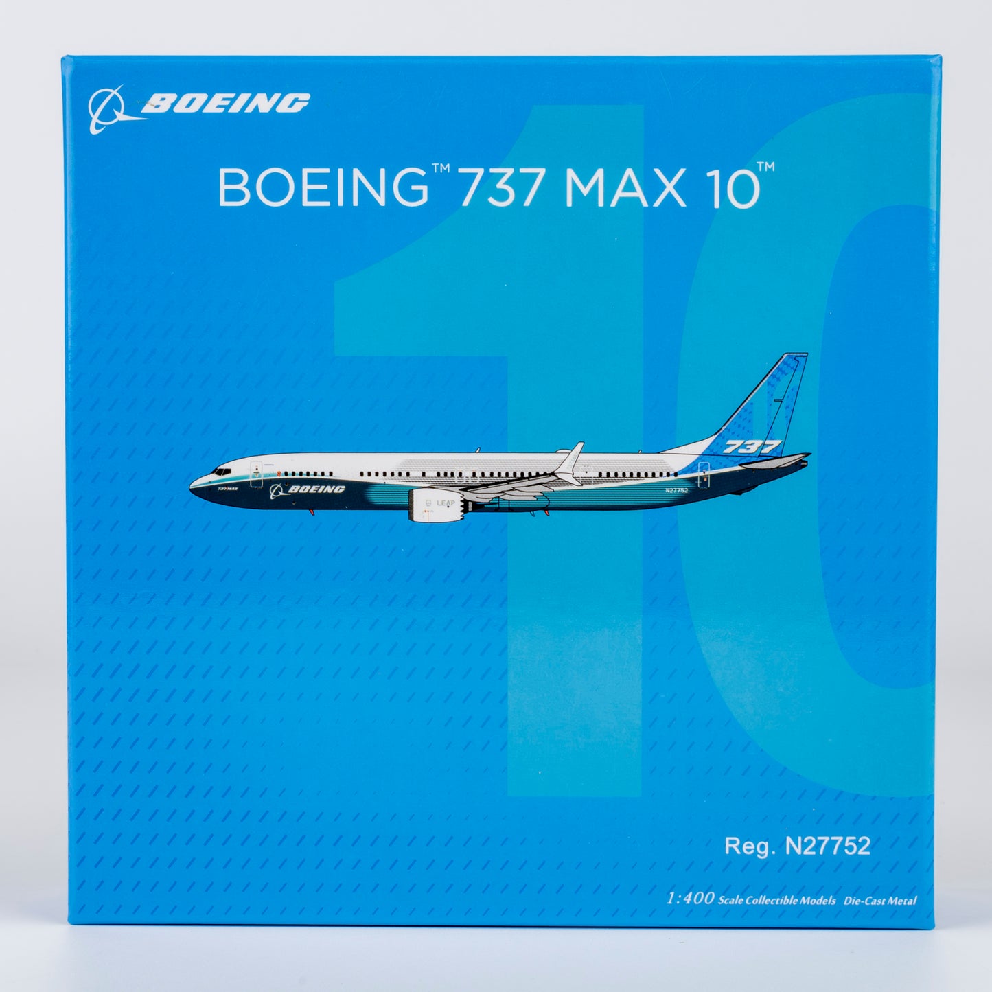 NG Models 1:400 The Boeing Company 737 MAX 10 N27752 90005