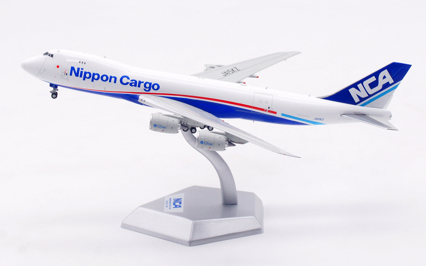 HX Models 1:400 Nippon Cargo Airlines (NCA) Boeing 747-8F JA15KZ