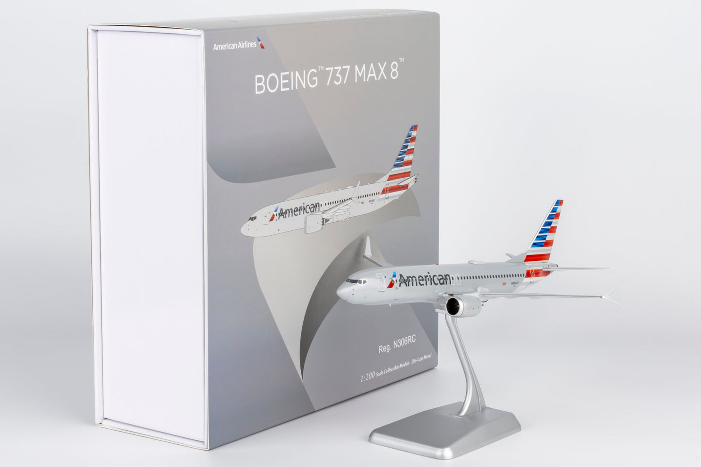 NG Models 1:200 American Airlines Boeing 737 MAX 8 N306RC 92017