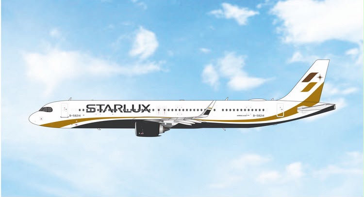 Pre-Order Phoenix Models 1:400 Starlux Airlines Airbus A321neo B-58214 04727