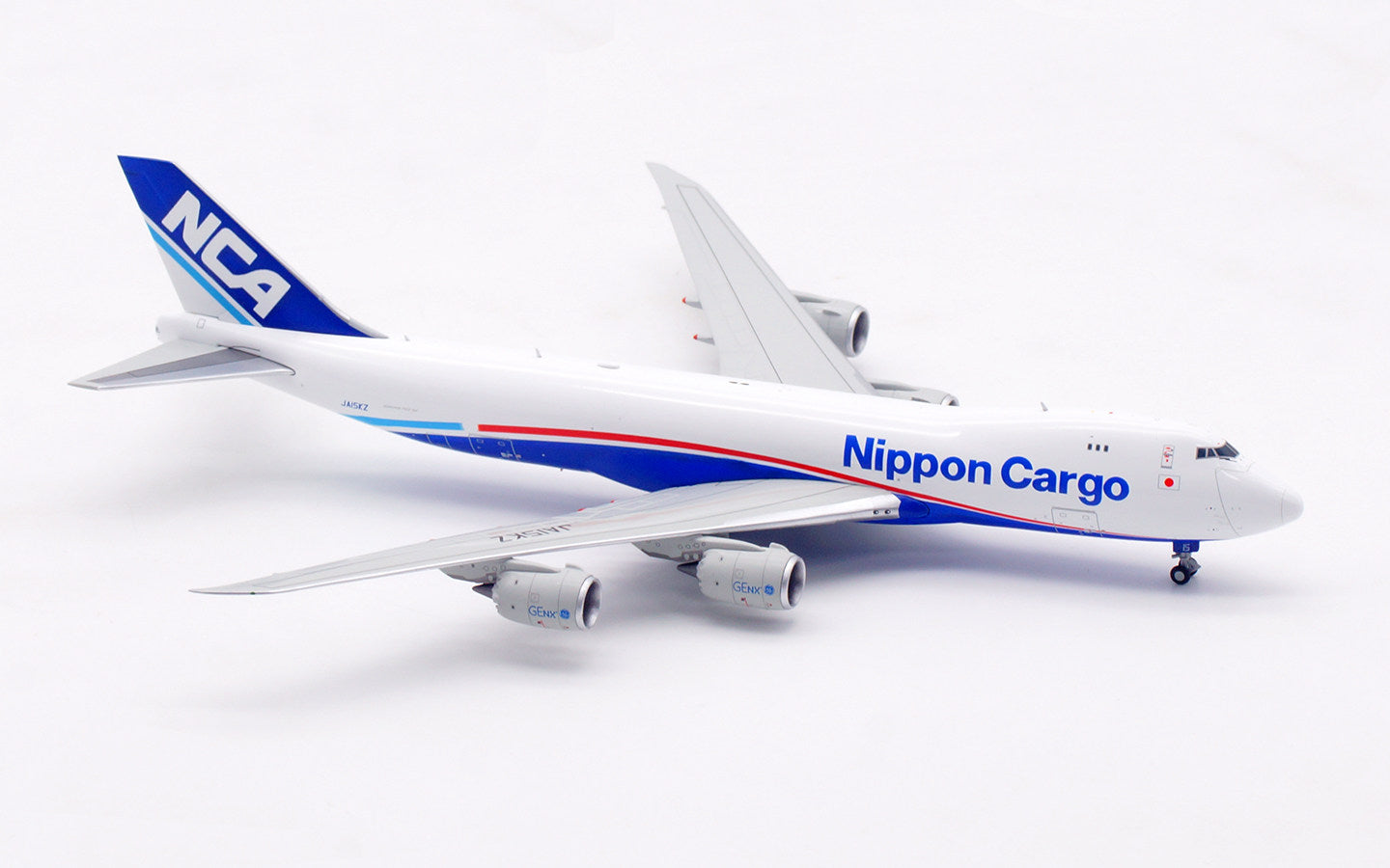 HX Models 1:400 Nippon Cargo Airlines (NCA) Boeing 747-8F JA15KZ