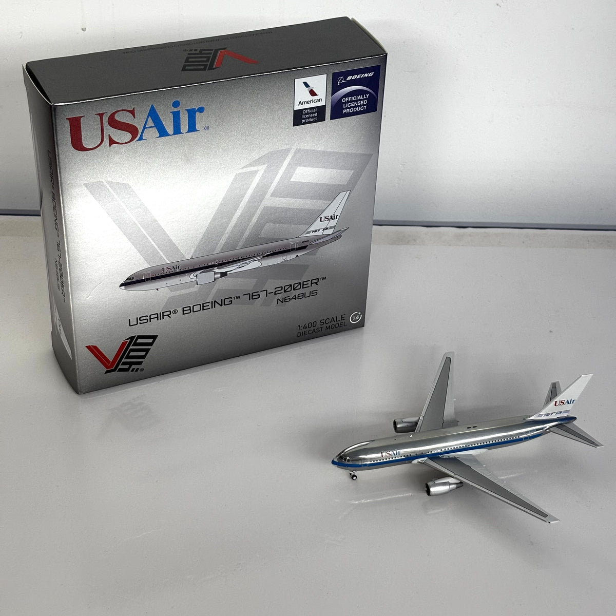 Pre-Order V1:400 USAir Boeing 767-200ER N648US "Piedmont Hybrid" 400004