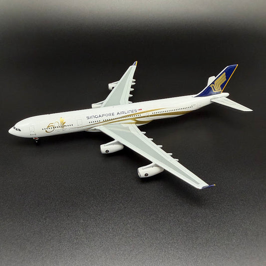 Gemini Jets 1:400 Singapore Airlines Airbus A340-300 9V-SJE "50th Anniversary"