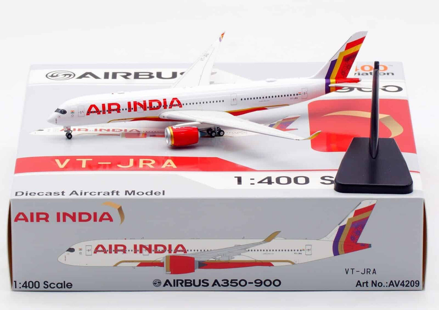 Aviation400 Air India Airbus A350-900 new livery VT-JRA AV4209