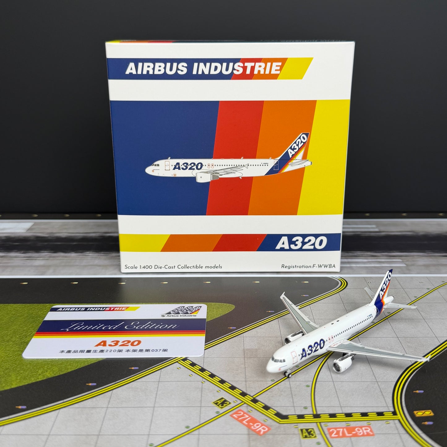 Kylin Models 1:400 Airbus A320 F-WWBA K320AIB01