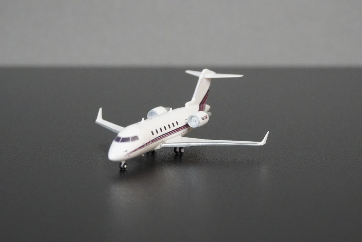3D Design Deck 1:400 NetJets Bombardier Challenger 650 N262QS 182