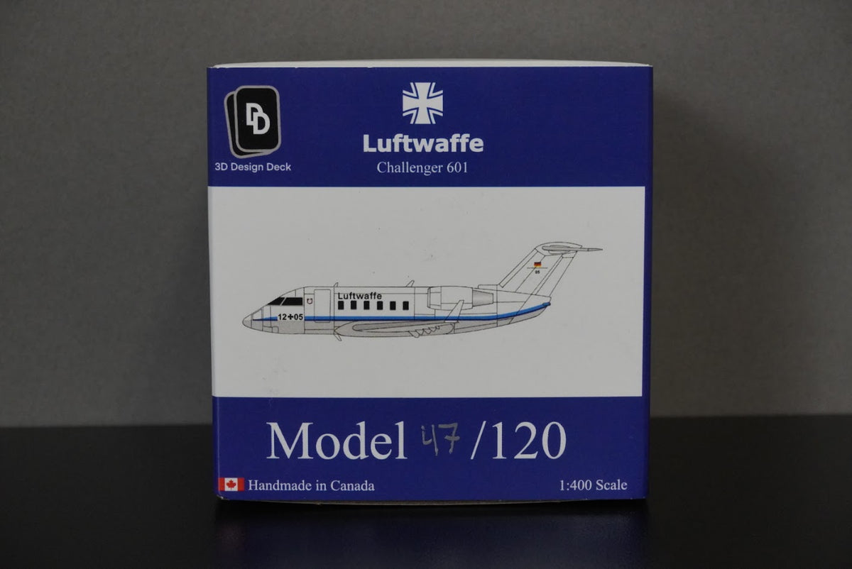 3D Design Deck 1:400 Luftwaffe Challenger 601 12-05 184