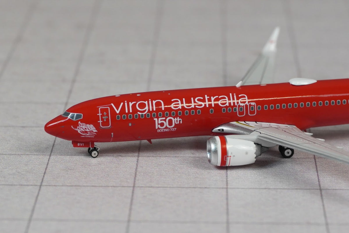 Phoenix Models 1:400 Virgin Australia Boeing 737 MAX 8 VH-8VI "150th Boeing 737" 12095