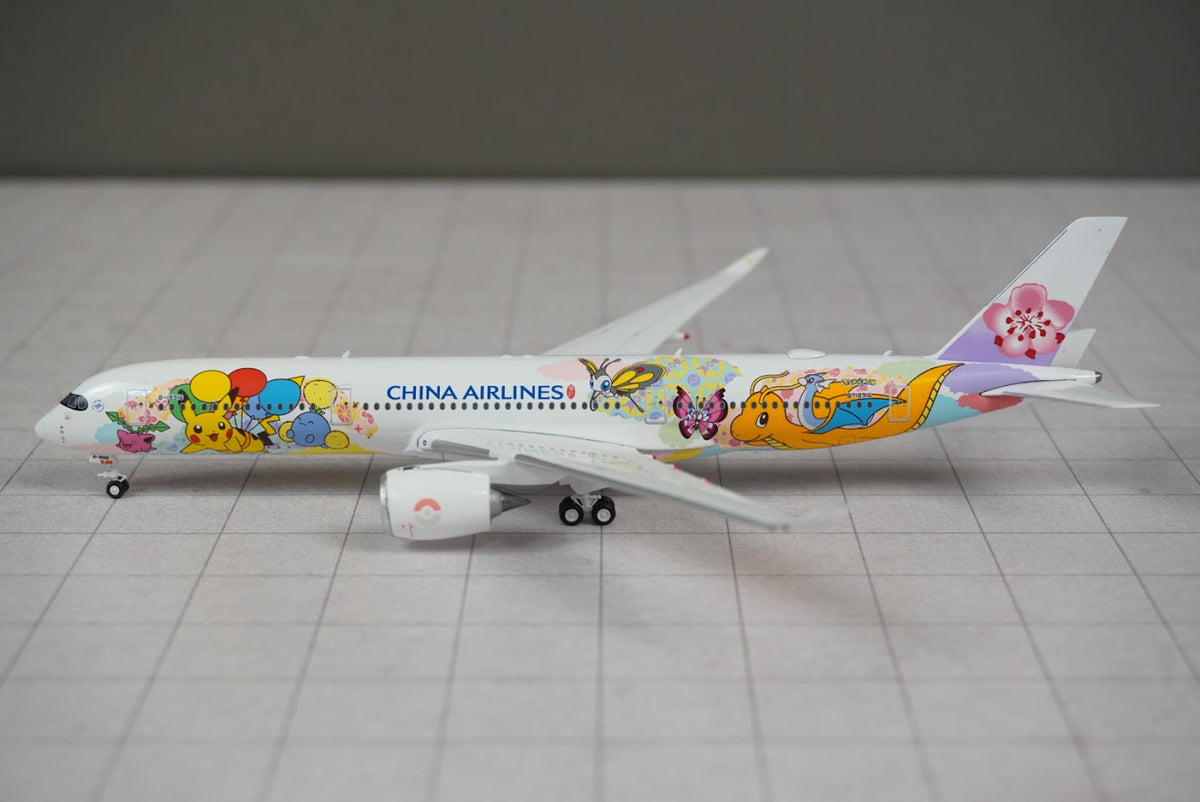 Phoenix Models 1:400 China Airlines Airbus A350-900 B-18920 "Pikachu Jet" 04691