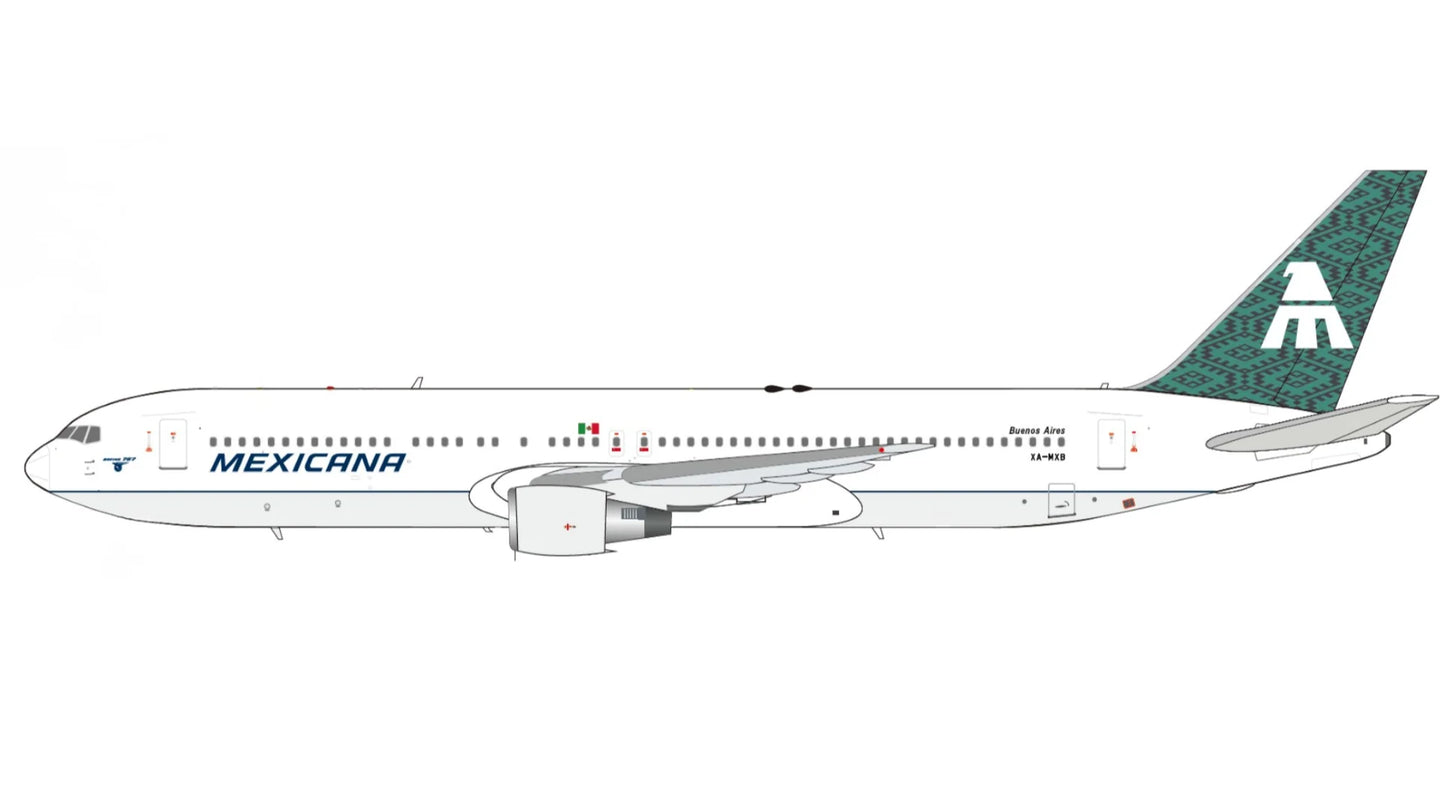 El Aviador 1:400 Mexicana Boeing 767-300 XA-MXB EAV400-MXB