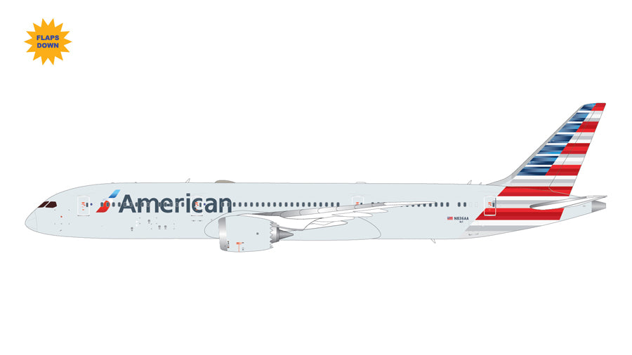 Gemini200 American Airlines Boeing 787-9 N836AA Flaps Down G2AAL1411F