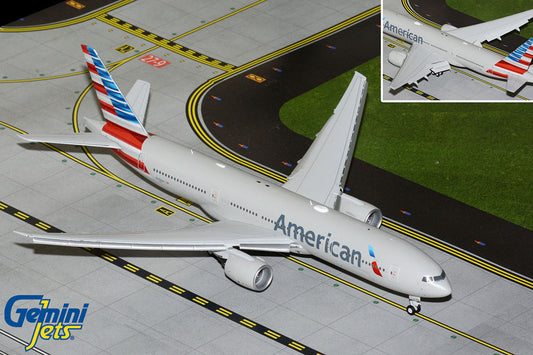 Pre-order Gemini200 American Airlines Boeing 777-200ER N788AN Flaps Down GJAAL1414F