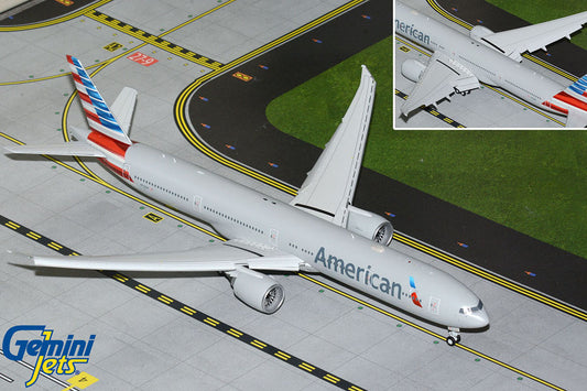 Pre-Order Gemini200 American Airlines Boeing 777-300ER N722AN Flaps Down G2AAL1415F