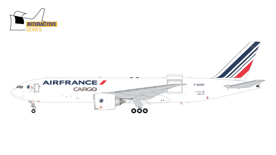 Pre-Order Gemini200 Air France Cargo Boeing 777F F-GUOC Interactive G2AFR1183