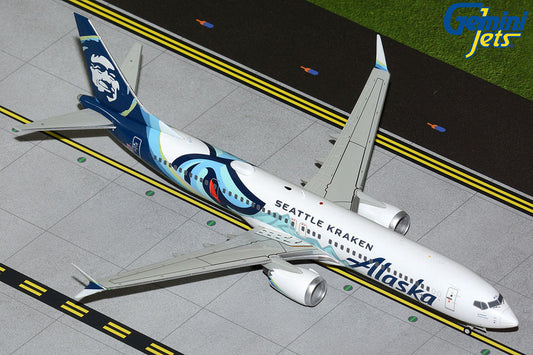 Gemini200 Alaska Airlines Boeing 737 MAX 9 N915AK "Seattle Kraken" G2ASA1219