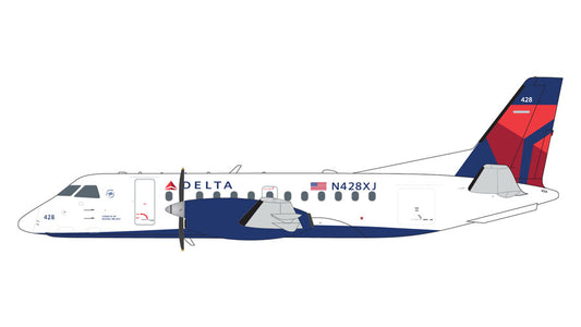 Pre-Order Gemini200 Delta Connection Saab 340B N428XJ G2DAL1340