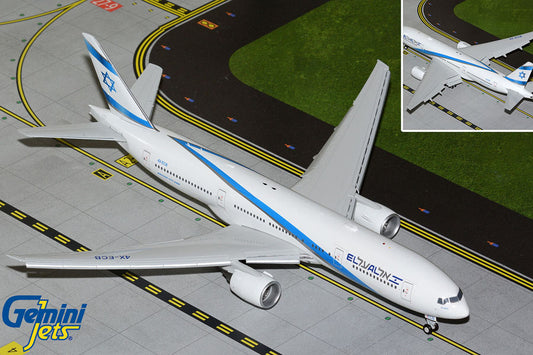 Pre-Order Gemini200 El Al Boeing 777-200 Flaps Down 4X-ECB G2ELY1361F