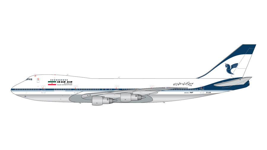 Gemini200 Iran Air Boeing 747-100 EP-IAM G2IRA1368