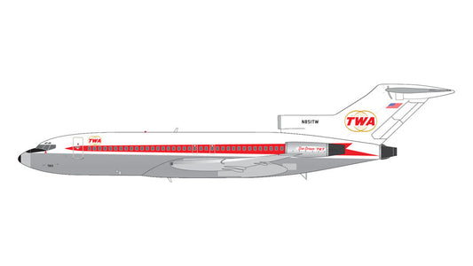 Pre-Order Gemini200 TWA Boeing 727-100 N851TW G2TWA946