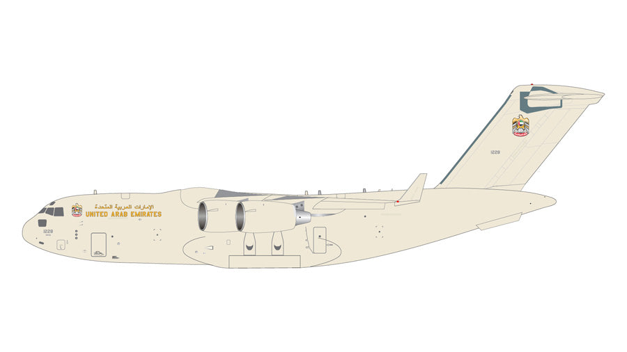 Pre-order Gemini200 United Arab Emirates Air Force Boeing C-17 Globemaster III 1228 G2UAF1471
