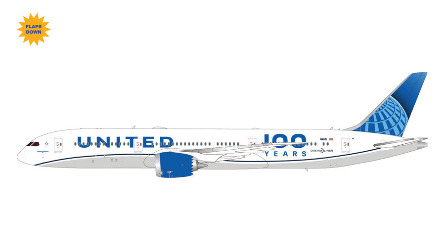 Gemini200 United Airlines Boeing 787-9 N61101 "100 Years" G2UAL1258F