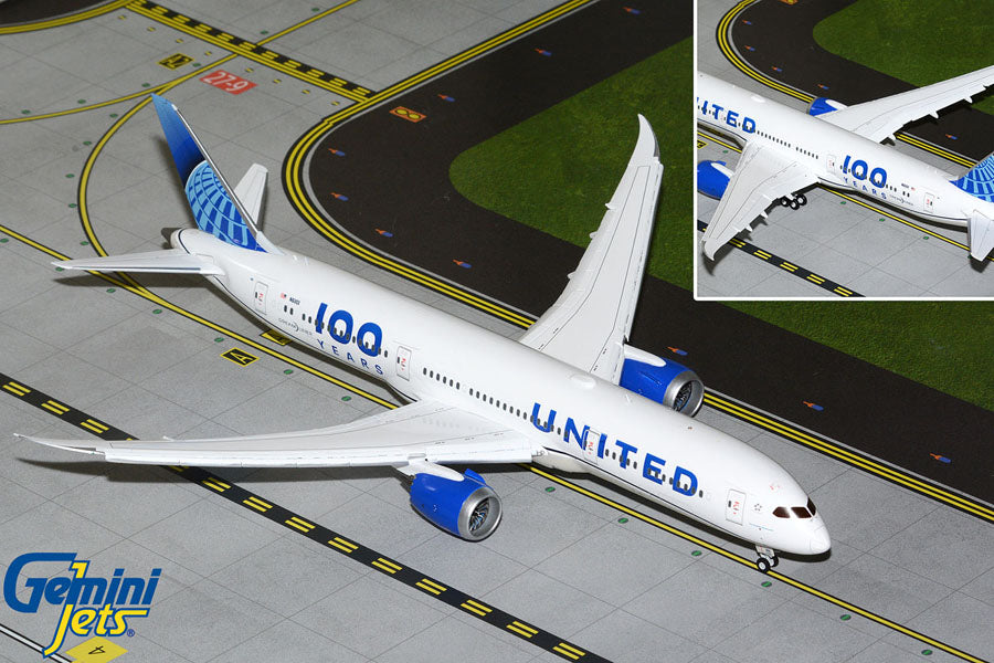 Gemini200 United Airlines Boeing 787-9 N61101 "100 Years" G2UAL1258F
