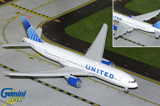 Gemini200 United Airlines Boeing 777-200ER N798UA Flaps Down G2UAL1260F