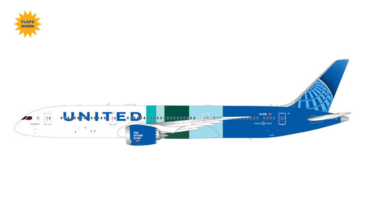 Pre-Order Gemini200 United Airlines Boeing 787-9 "The Future is SAF flaps down" N24988 GJUAL1395F
