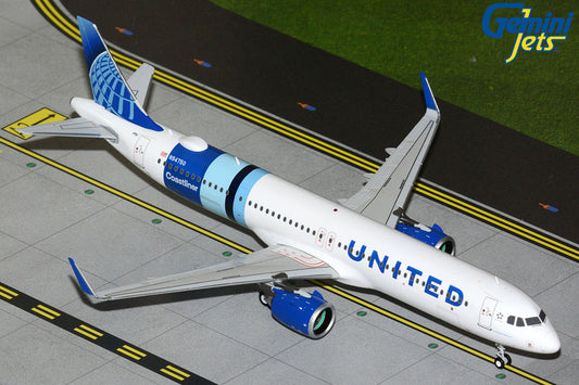 Gemini200 United Airlines Airbus A321neo N94750 "Coastliner" G2UAL1523