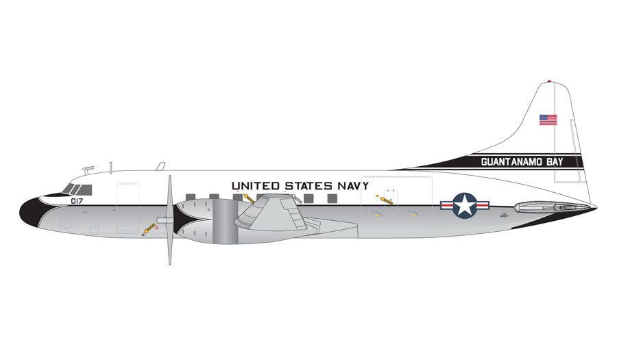Pre-Order Gemini200 USN Convair C-131F Samaritan 141017 "Guantanamo Bay" G2SUN1137