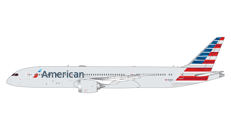 Pre-Order Gemini Jets 1:400 American Airlines Boeing 787-9 N836AA GJAAL2356
