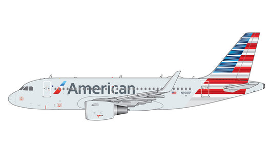 Pre-Order GeminiJets 1:400 American Airlines Airbus A319 N9011P GJAAL2360