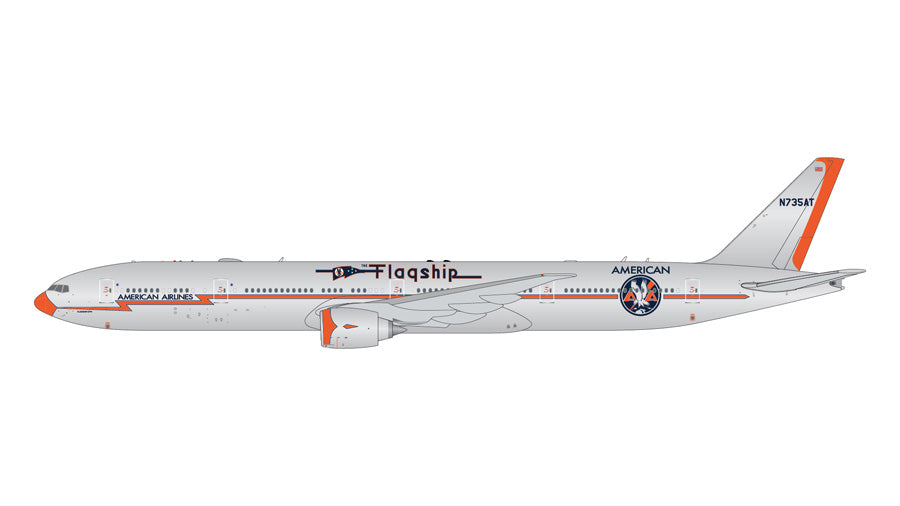 Pre-Order GeminiJets 1:400 American Airlines Boeing 777-300ER N735AT "Flagship DFW" GJAAL2406