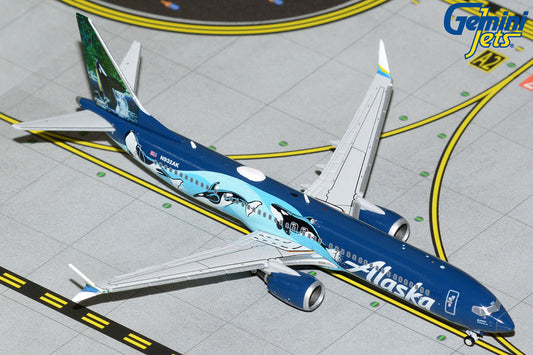 Gemini Jets 1:400 Alaska Airlines Boeing 737 MAX 9 "West Coast Wonders" N932AK GJASA2078