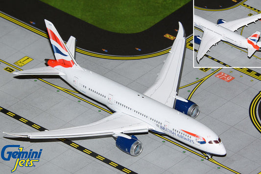 Gemini Jets 1:400 British Airways Boeing 787-8 G-ZBJG "Flaps Extended" GJBAW2107F