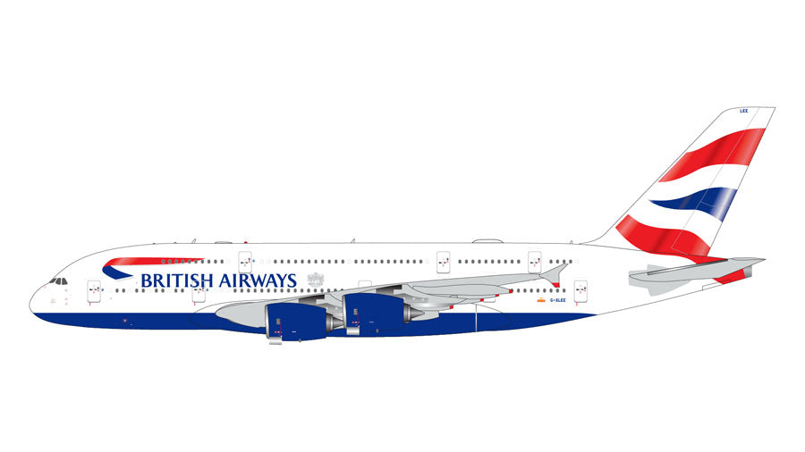 Gemini Jets 1:400 British Airways Airbus A380 G-XLEE GJBAW2325