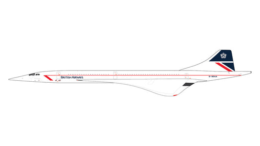 Pre-Order GeminiJets 1:400 British Airways Aerospatiale Concorde G-BOAA GJBAW2390