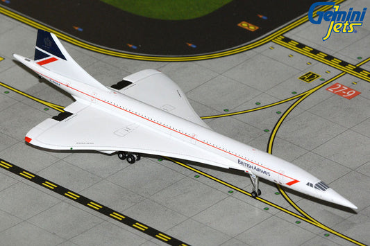 Pre-Order GeminiJets 1:400 British Airways Aerospatiale Concorde G-BOAA GJBAW2390