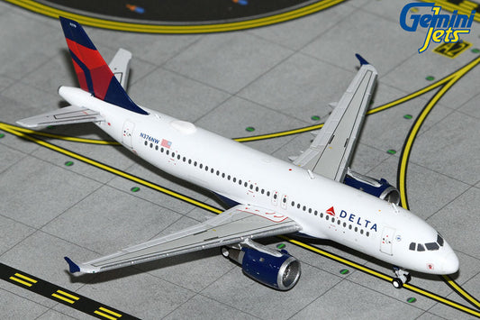 Gemini Jets 1:400 Delta Air Lines Airbus A320 N376UW GJDAL2094