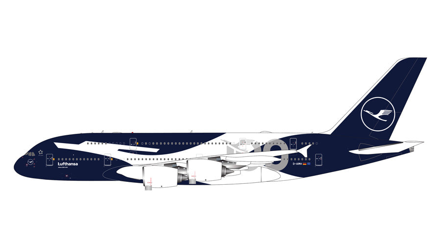Pre-Order GeminiJets 1:400 Lufthansa Airbus A380-800 D-AIMH "100 Years" GJDLH2410