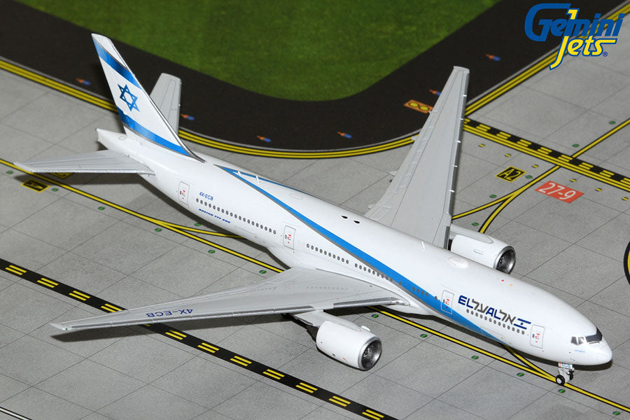Gemini Jets 1:400 EL AL Israel Airlines Boeing 777-200 4X-ECB GJELY2300