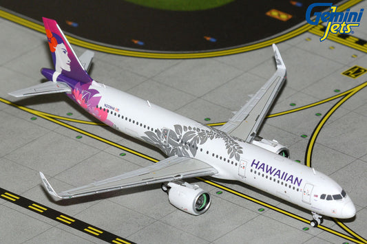 Pre-order GeminiJets 1:400 Hawaiian Airlines Airbus A321neo N209HA GJHAL2415