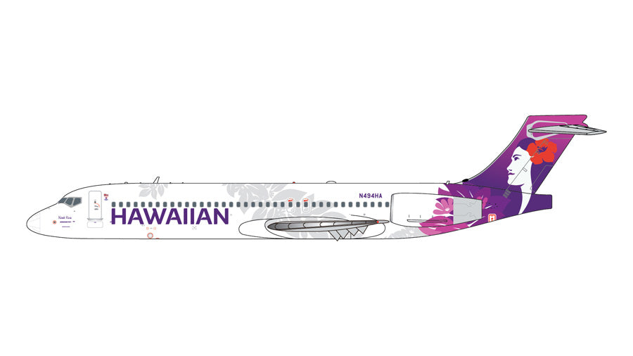 Pre-Order GeminiJets 1:400 Hawaiian Airlines Boeing 717-200 N494HA GJHAL2437