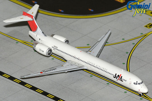 Pre-Order Gemini Jets 1:400 JAL McDonnell Douglas MD-90 JA002D GJJAL1719