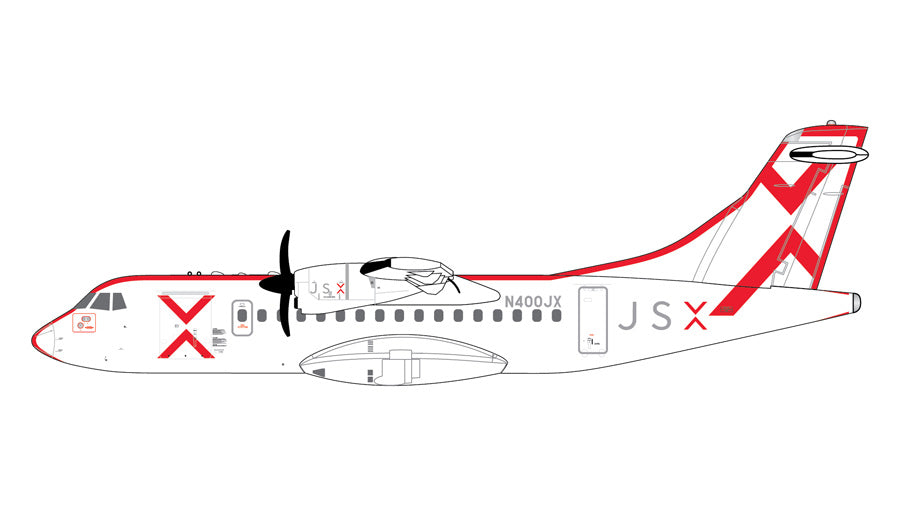 Pre-order GeminiJets 1:400 JSX ATR-42-600 N400JX GJJSX2404