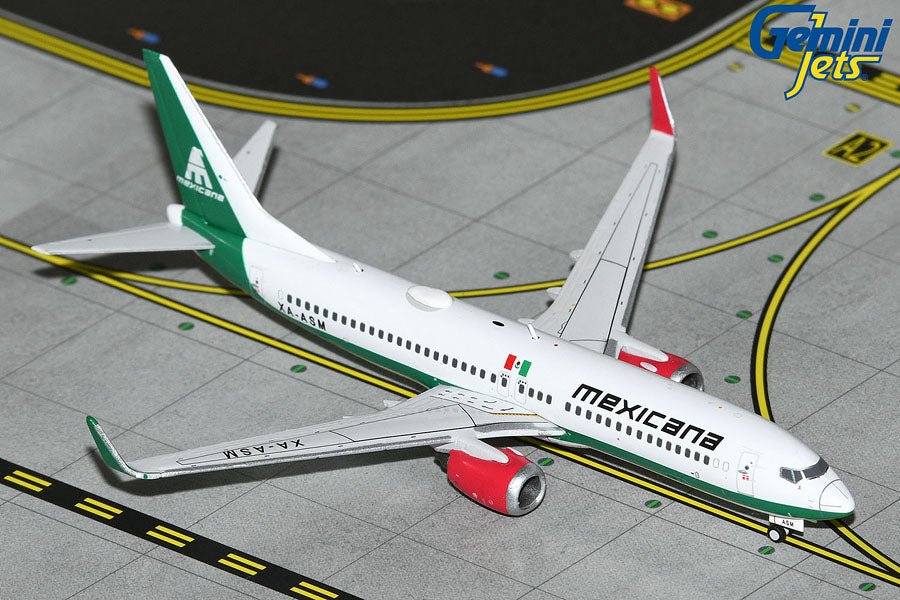 Gemini Jets 1:400 Mexicana Boeing 737-800 XA-ASM GJMXA2266